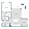 A3 One bedroom, One bathroom
